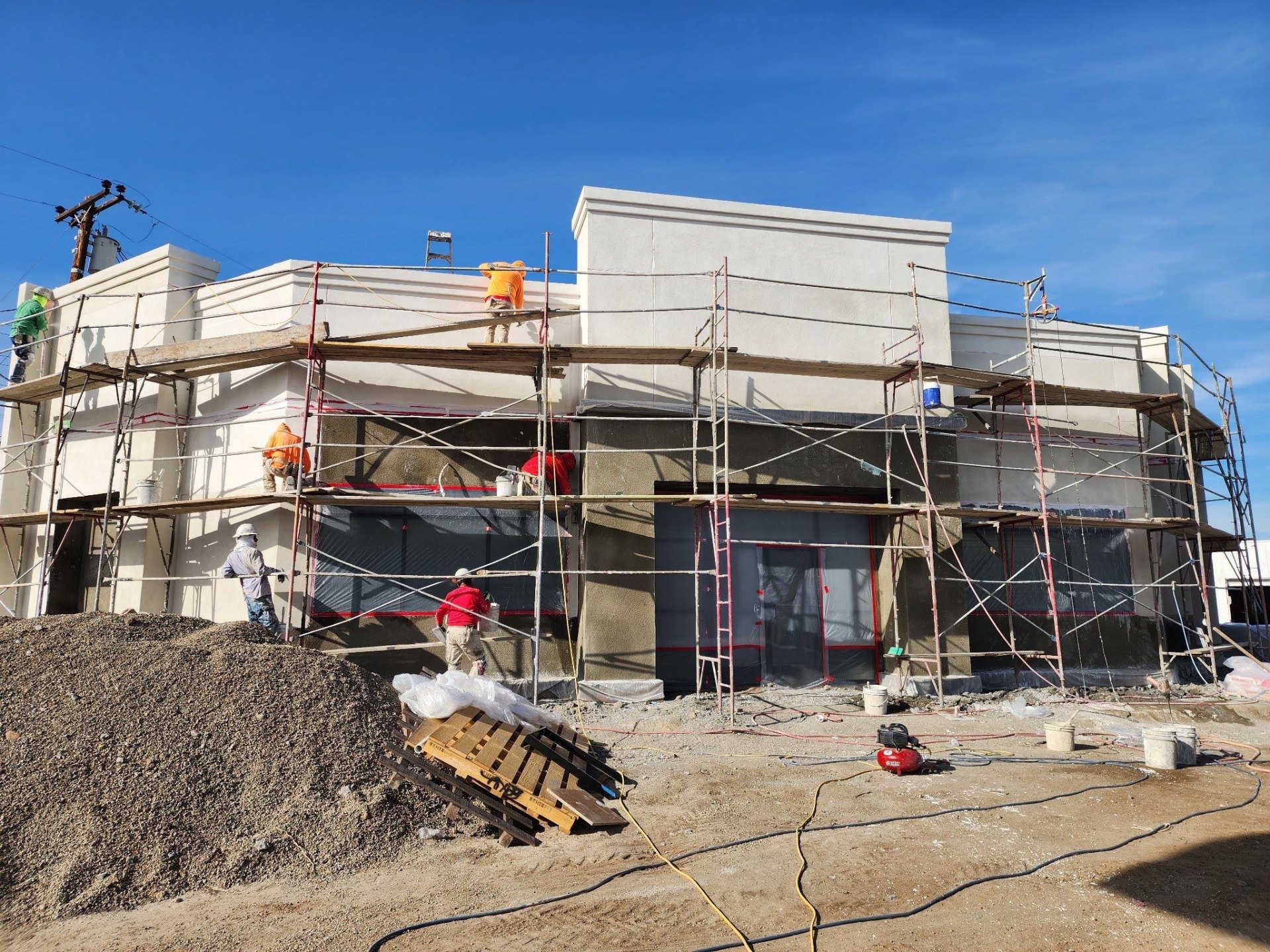 Commercial Stucco Installation